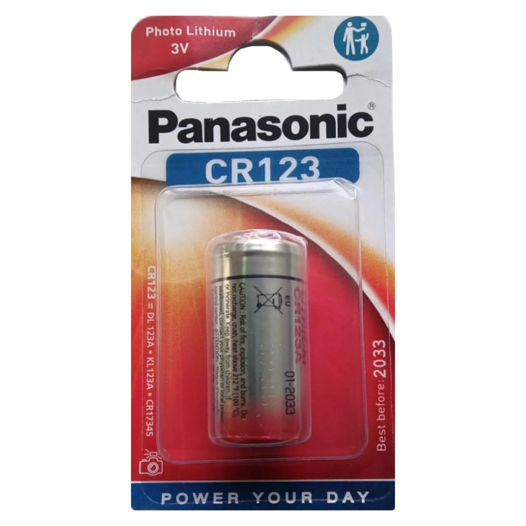 PANASONİC CR123AL/1B 3 VOLT LİTYUM CR123 TEKLİ FOTOĞRAF MAKİNESİ PİLİ (5271)
