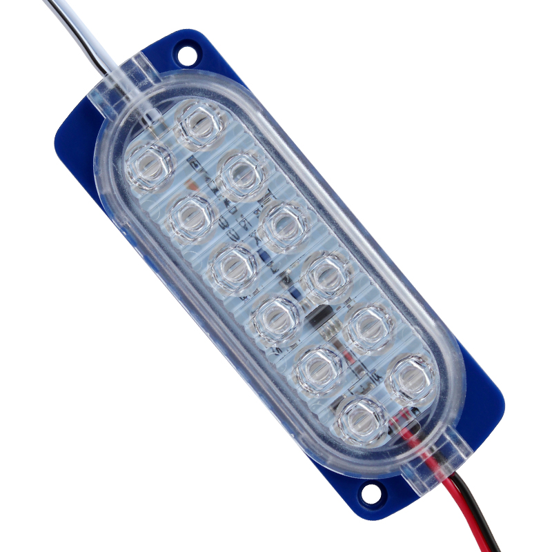 PARLAK YANIP SÖNEN MAVİ MODÜL LED 2835 24 VOLT 1.2 WATT (5271)