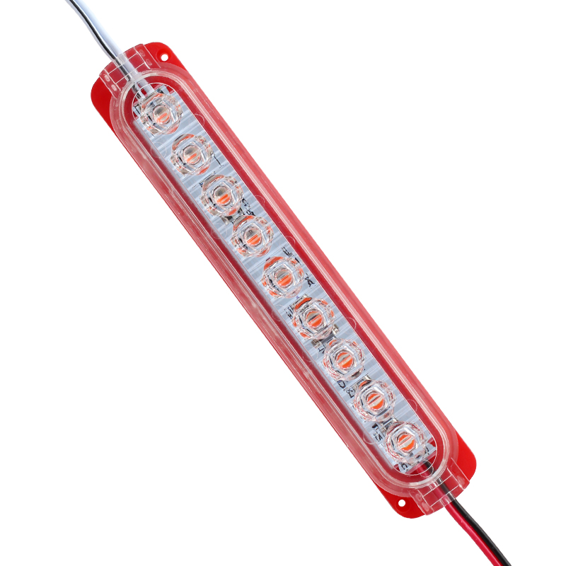 PARLAK YANIP SÖNEN KIRMIZI MODÜL LED 14*32.5 2835 24 VOLT 1.2 WATT (5271)