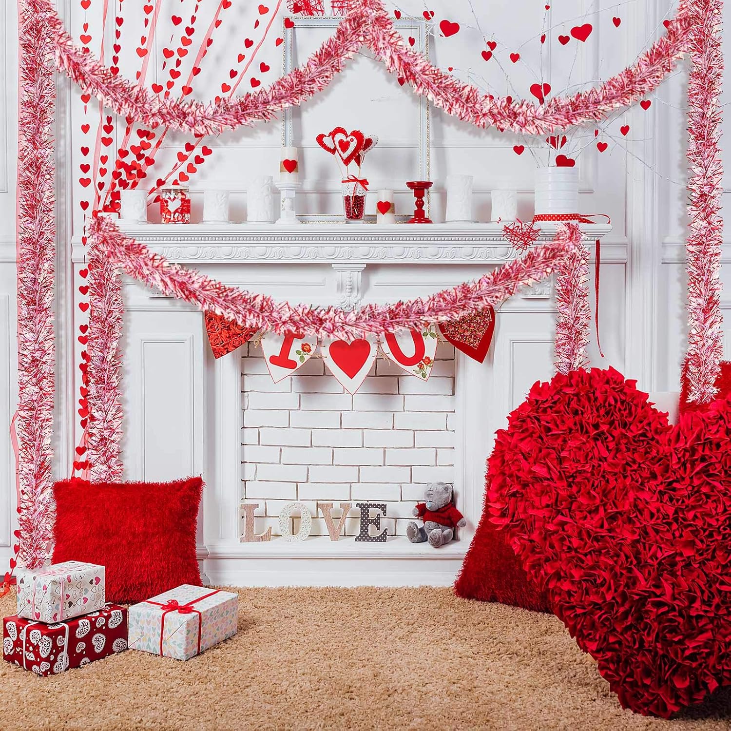 Parti İçin Sim Süs 2 Metre Uzunluk 8 cm Genişlik Pembe Renk İthal (5271) Parti İçin Sim Süs 2 Metre Uzunluk 8 cm Genişlik Pembe Renk İthal (5271)