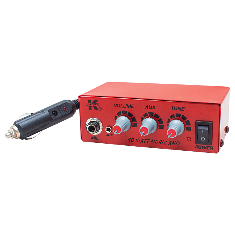 PAZARCI ANFİSİ 12 VOLT MİNİ-50 WATT (METAL KASA) -TDA 2003 LÜ PLENTY (5271)
