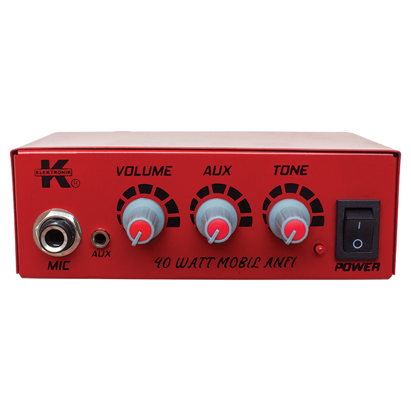 PAZARCI ANFİSİ 12 VOLT MİNİ-50 WATT (METAL KASA) -TDA 2003 LÜ PLENTY (5271)