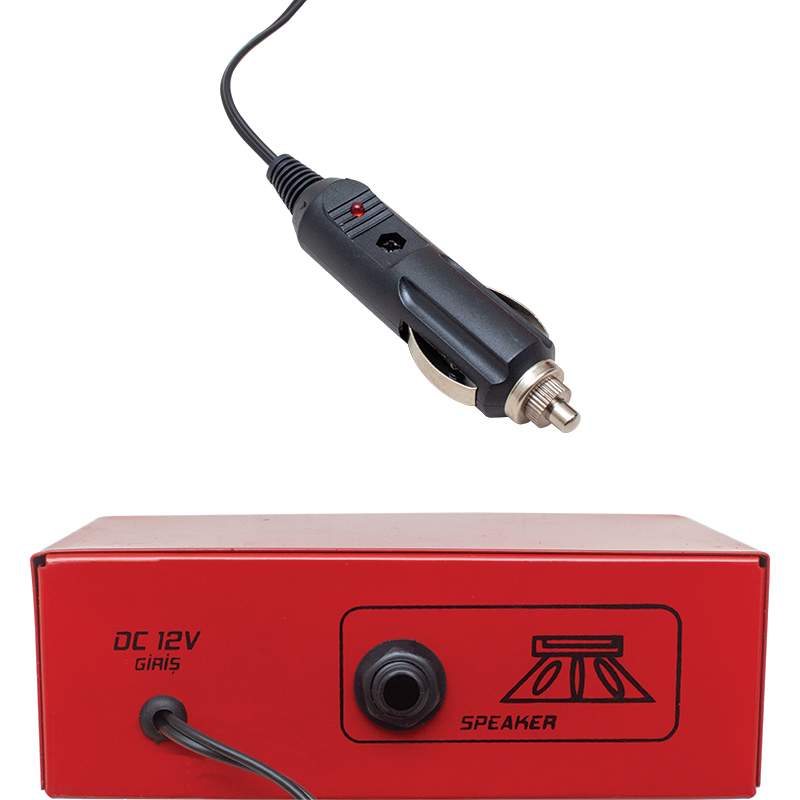 PAZARCI ANFİSİ 12 VOLT MİNİ-50 WATT (METAL KASA) -TDA 2003 LÜ PLENTY (5271)