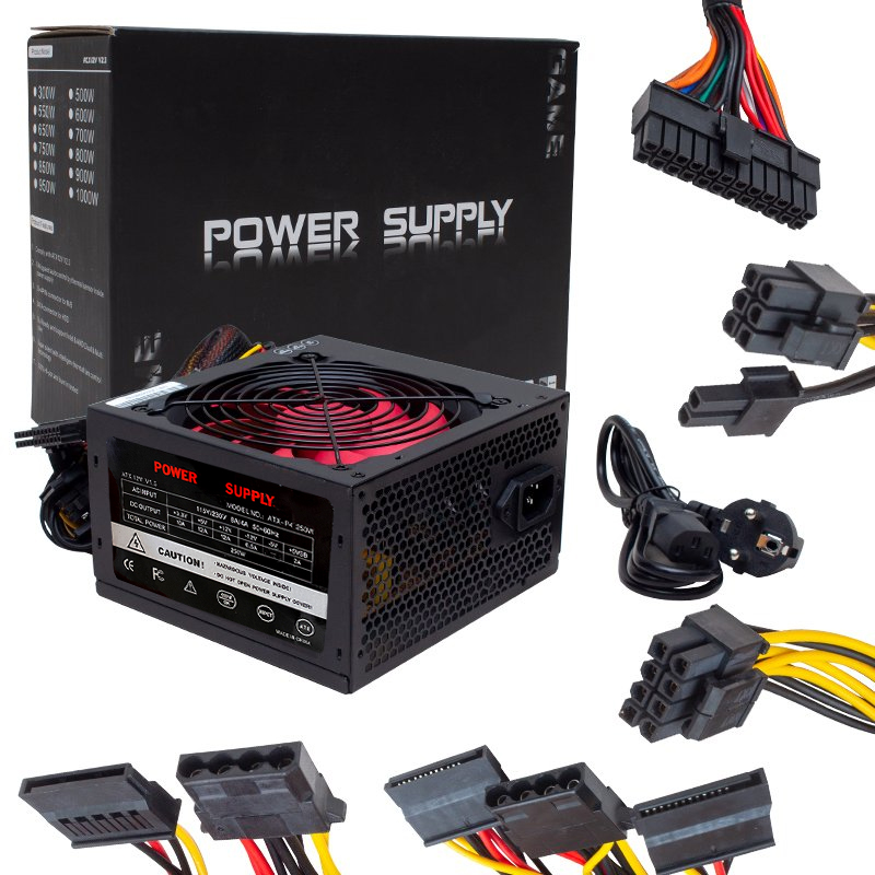 PEAK-250W POWER SUPPLY REAL-230W PEAK-280W 20+4 PİN (5271)