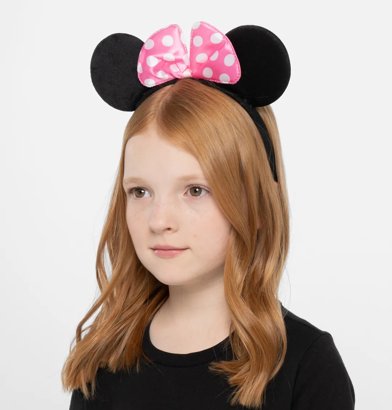 Pembe Fiyonklu Minnie Mouse Tacı Mini Kulak (5271) Pembe Fiyonklu Minnie Mouse Tacı Mini Kulak (5271)