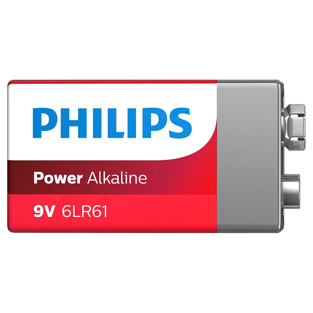 PHILIPS 6LR61-P1B 9 VOLT POWER ALKALİN PİL (TEKLİ) (5271)