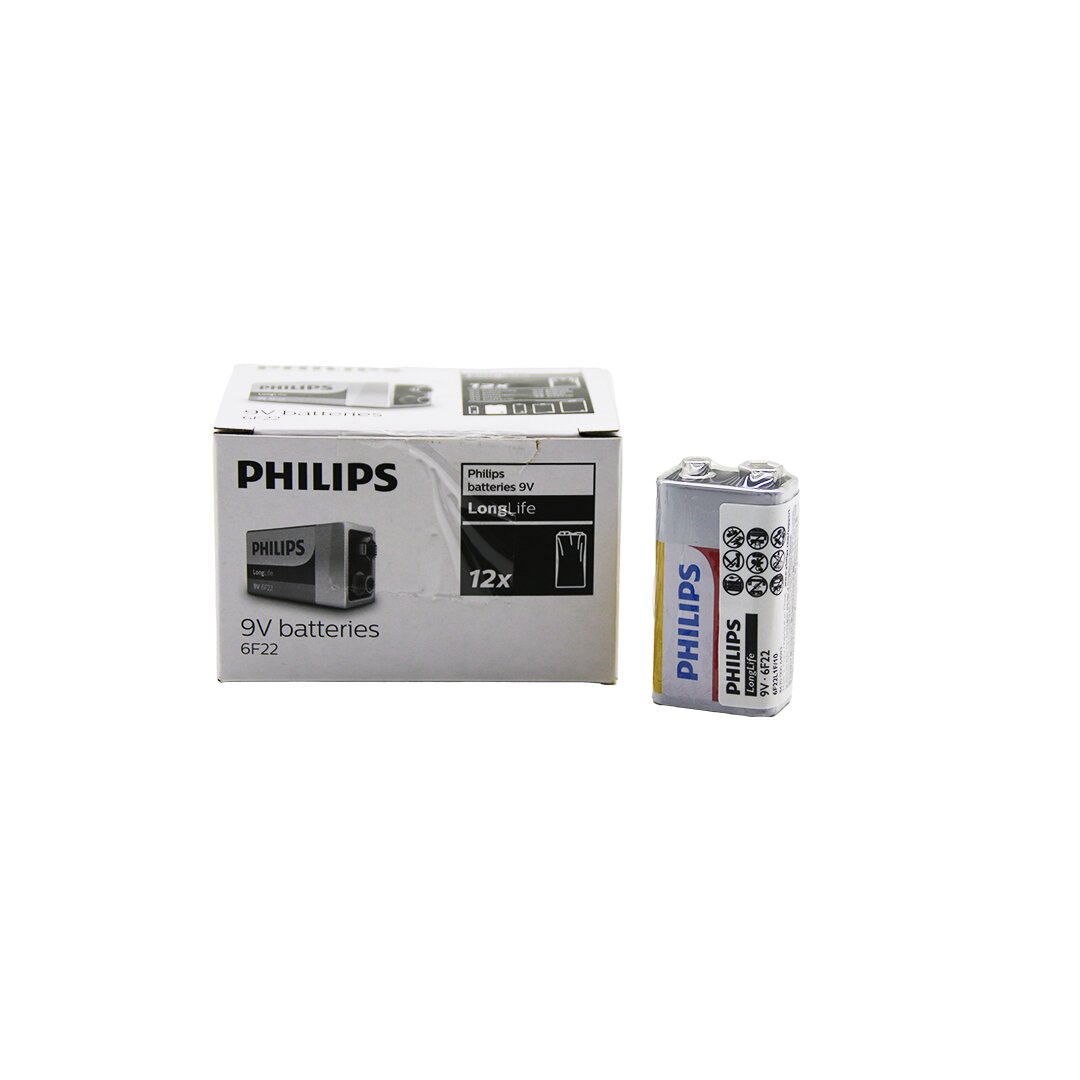PHILIPS  9V  PİL  12PCS (5271)
