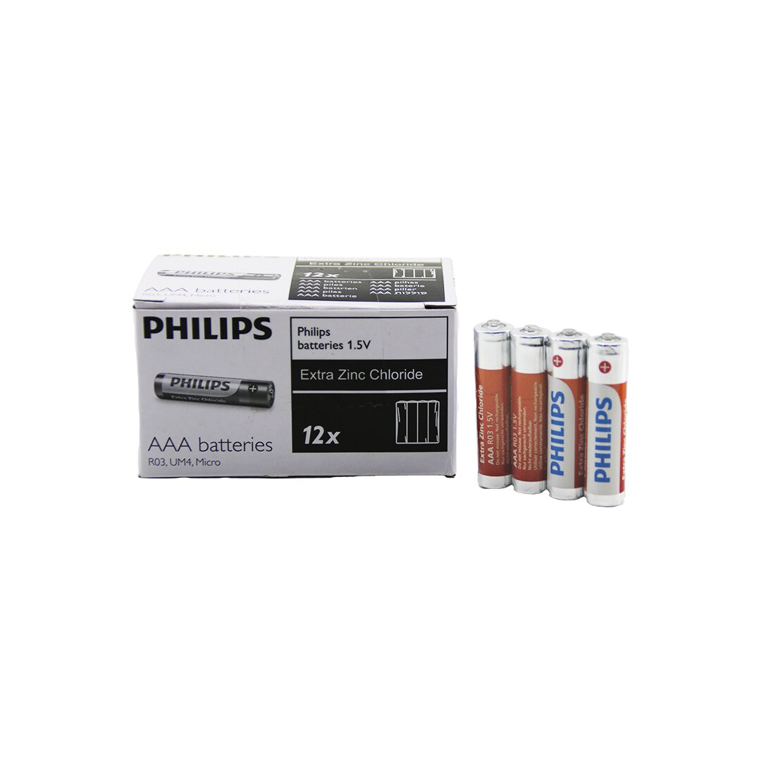 PHILIPS  İNCE - AAA - 1.5V  PİL  48PCS (5271)