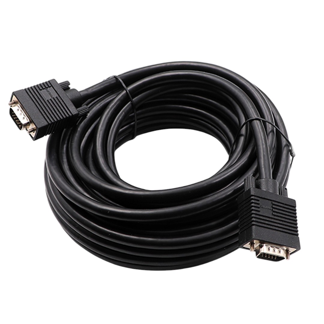 PHILIPS SWV6139B/93 SİYAH 3+6 ERKEK-ERKEK 15 PİN 10 METRE VGA KABLO (5271)
