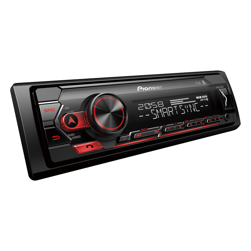 PIONEER MVH-S320BT USB/FM/AUX/MP3 BLUETOOTHLU MEKANİKSİZ OTO TEYP 4X50 WATT (5271)