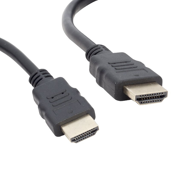 PLASTİK DÜZ SİYAH 1.5 METRE HDMI KABLO POŞETLİ (5271)