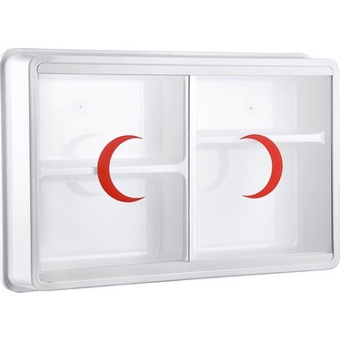 PLASTİK ECZA DOLABI 35x50x10cm (5271)