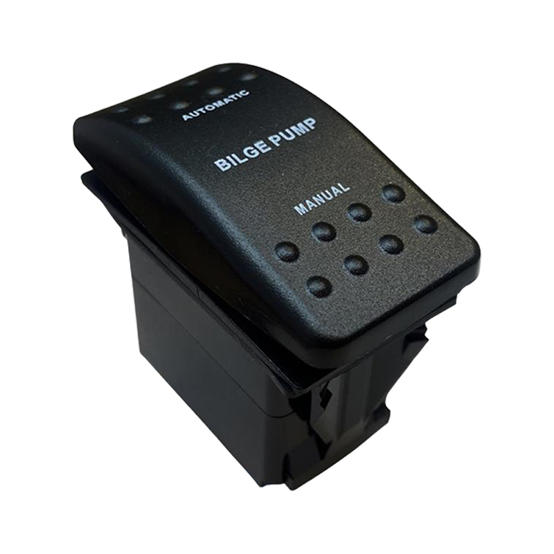 POMPA IŞIKSIZ 3P (ON)-OFF-ON 12-24V YAYLI MARIN SWITCH (IC-134M-S10) (5271)