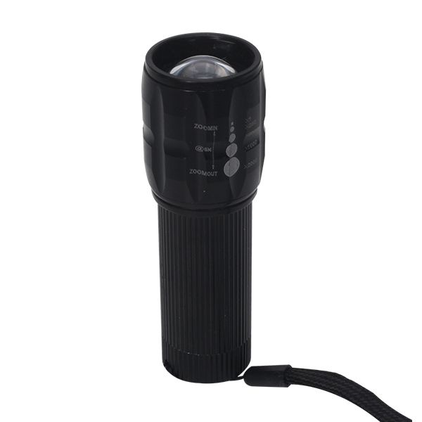 POWER LEDLİ PİLLİ ZOOMLU+FLASH ÖZELLİKLİ EL FENERİ (5271)