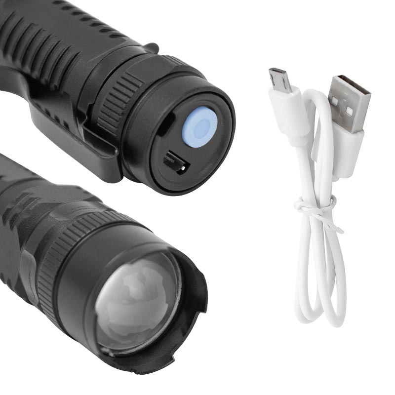 POWERMASTER MX-511 1300 METRE MENZİLLİ USB ŞARJLI EL FENERİ (5271)