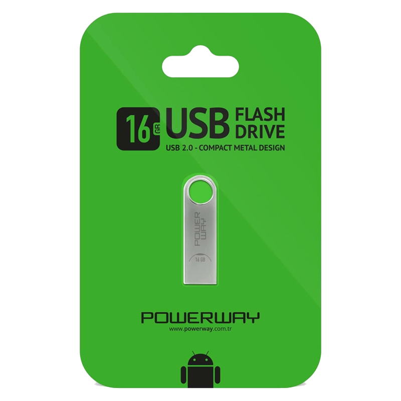 16 GB METAL USB 2.0 FLASH BELLEK (5271)