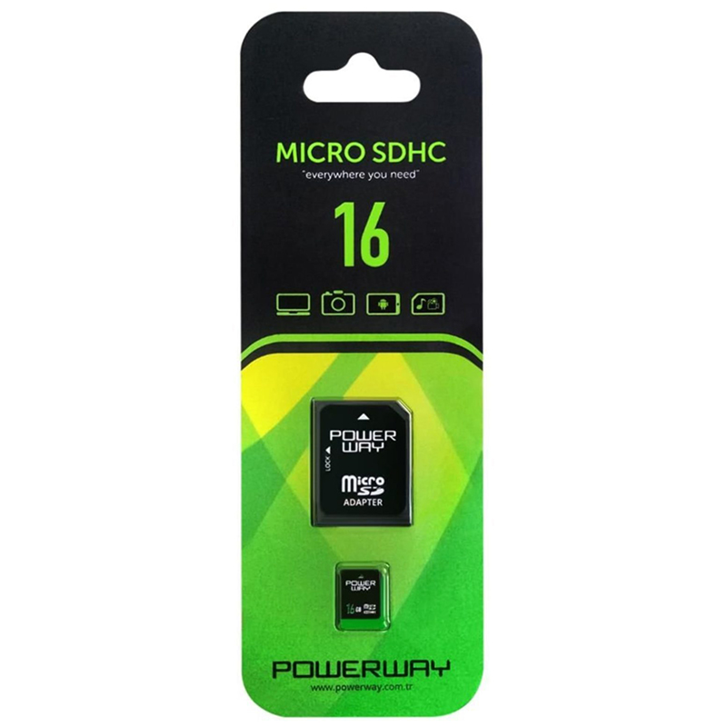 POWERWAY PWR-16 16 GB MICRO SD HAFIZA KARTI (5271)