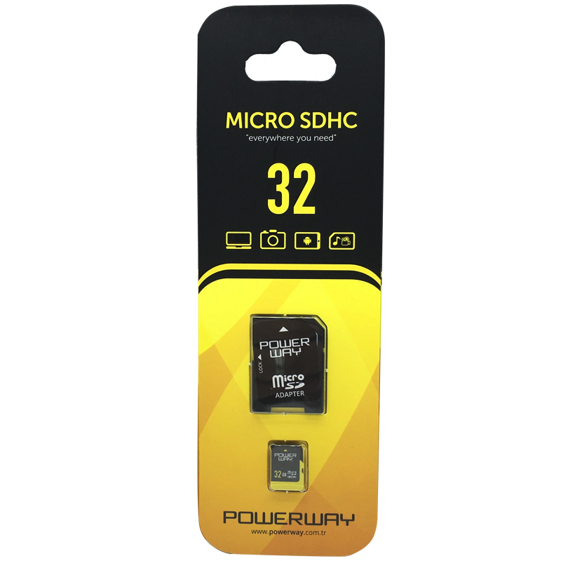 POWERWAY PWR-32 32 GB MICRO SD HAFIZA KARTI (5271)