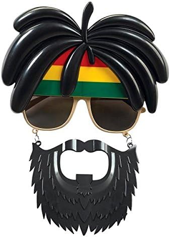 Rasta Peruklu Rasta Sakallı Bob Marley Bıyıklı Parti Gözlüğü 27x18 cm (5271) Rasta Peruklu Rasta Sakallı Bob Marley Bıyıklı Parti Gözlüğü 27x18 cm (5271)