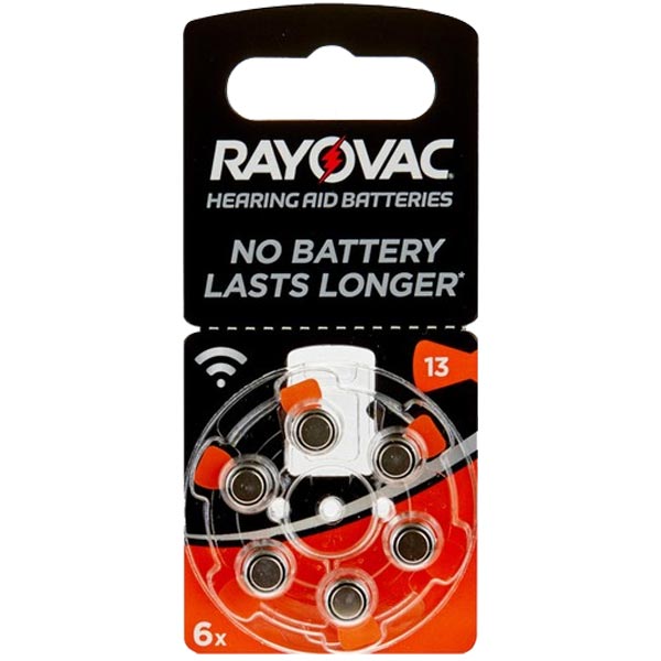 RAYOVAC 13 NO KULAKLIK PİLİ 6Lİ PAKET FİYAT (5271)