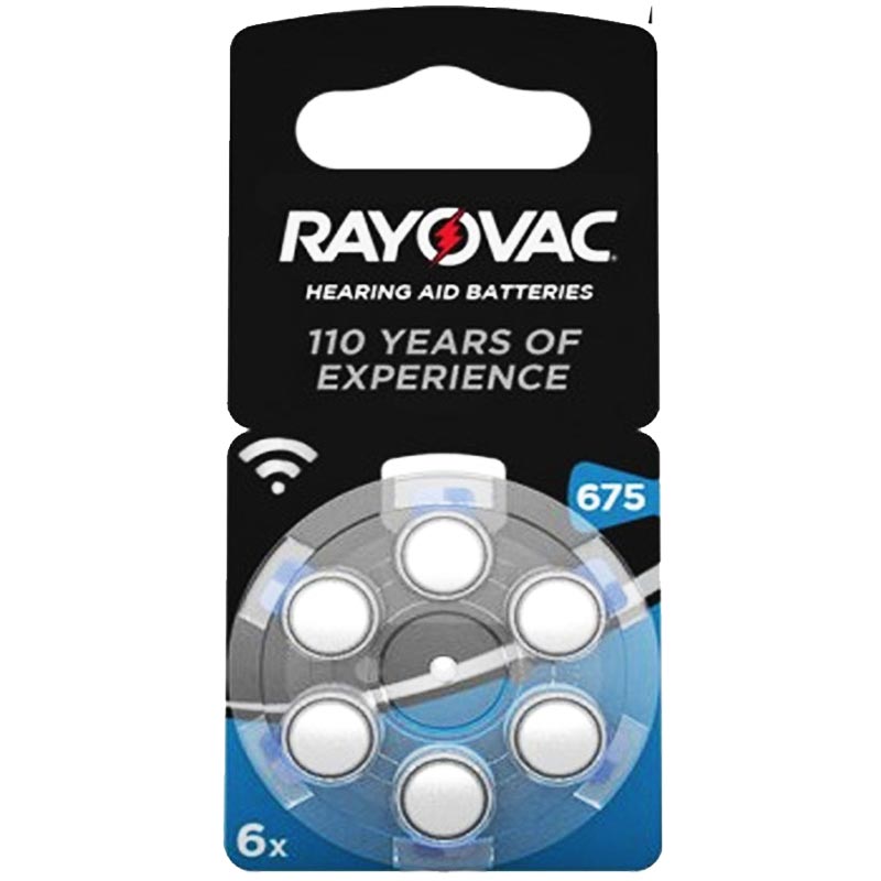 RAYOVAC 675 NO KULAKLIK PİLİ 6Lİ PAKET FİYAT (5271)