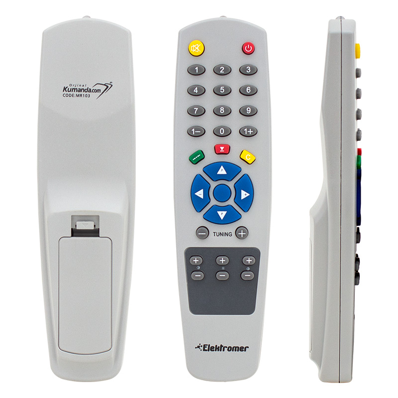 RC 103 PROFILO-SABA-SCHAUBLORENZ-TELEFUNKEN 55 KANAL TELETEXTSİZ YAN SANAYİ TV KUMANDA (5271)