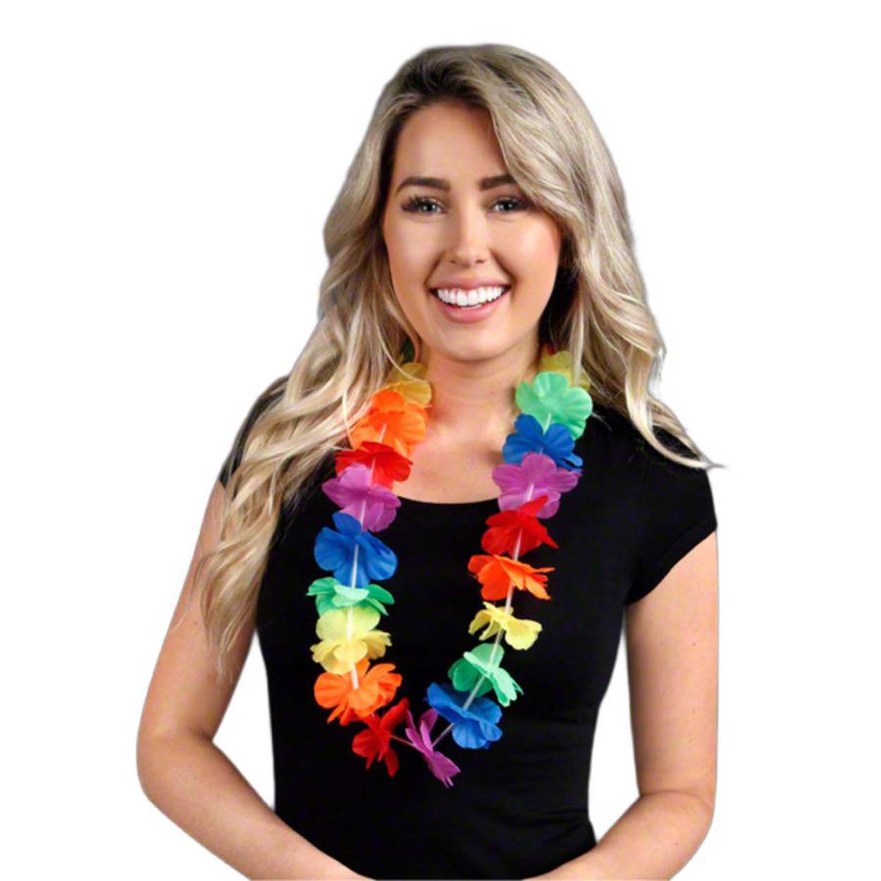 Rengarenk Hawaii Boyun Çelengi Havai Partisi Kolyesi 1 Adet (5271) Rengarenk Hawaii Boyun Çelengi Havai Partisi Kolyesi 1 Adet (5271)