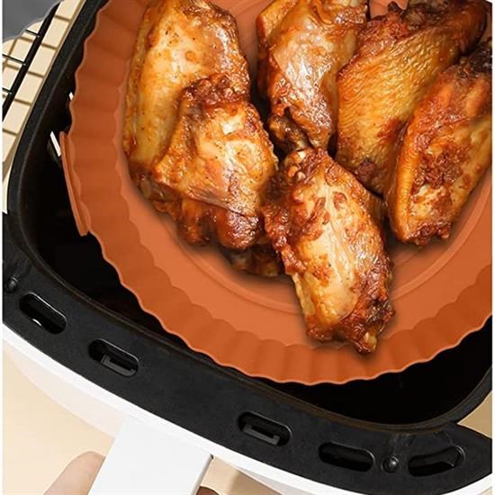 Renkli Isıya Dayanıklı Yıkanılabilir Silikon Fırın Ve Airfryer Yuvarlak Pişirme Matı 20 Cm (5271) Renkli Isıya Dayanıklı Yıkanılabilir Silikon Fırın Ve Airfryer Yuvarlak Pişirme Matı 20 Cm (5271)