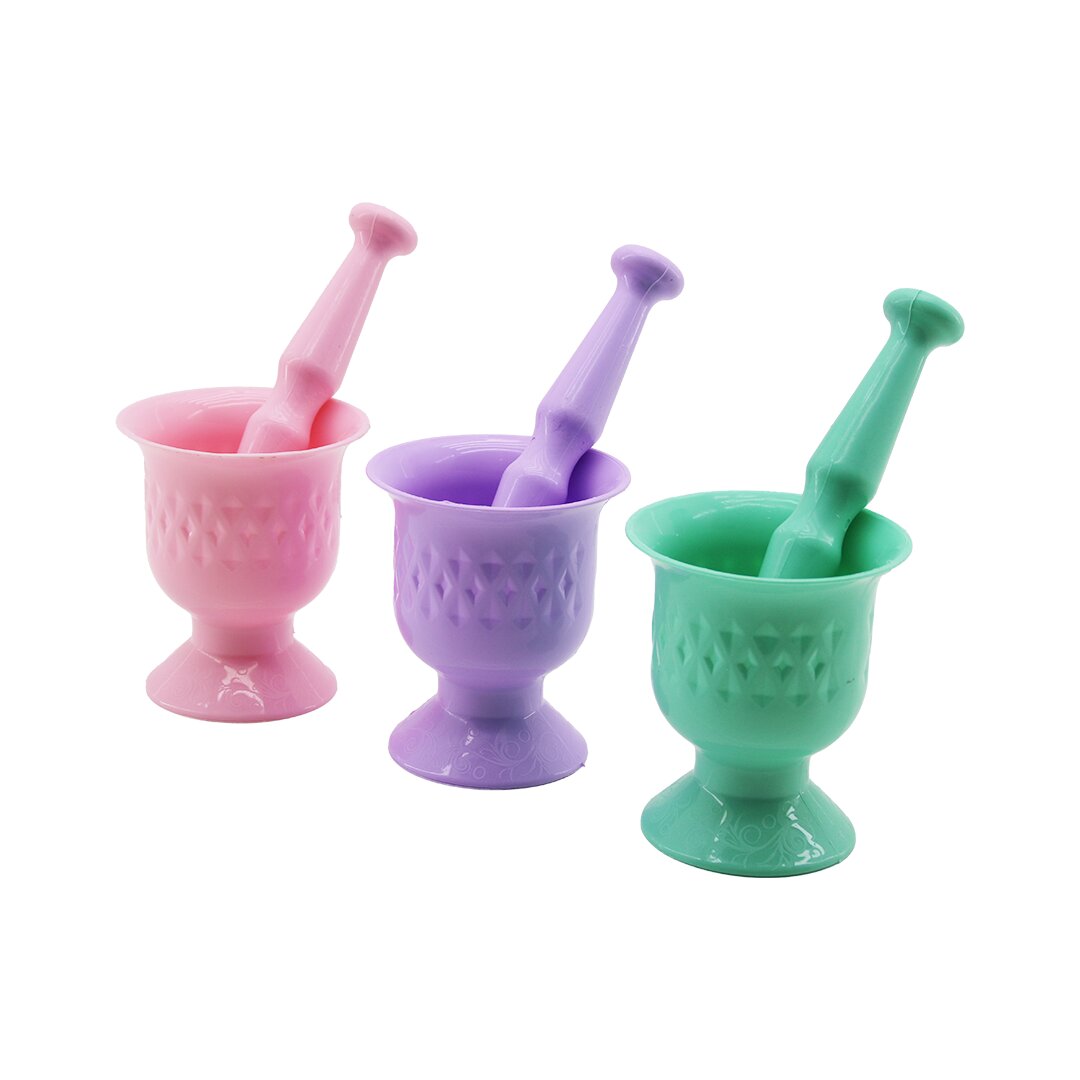 RENKLİ PLASTİK HAVAN - MORTAR  SARIMSAK DÖVECEK (5271)