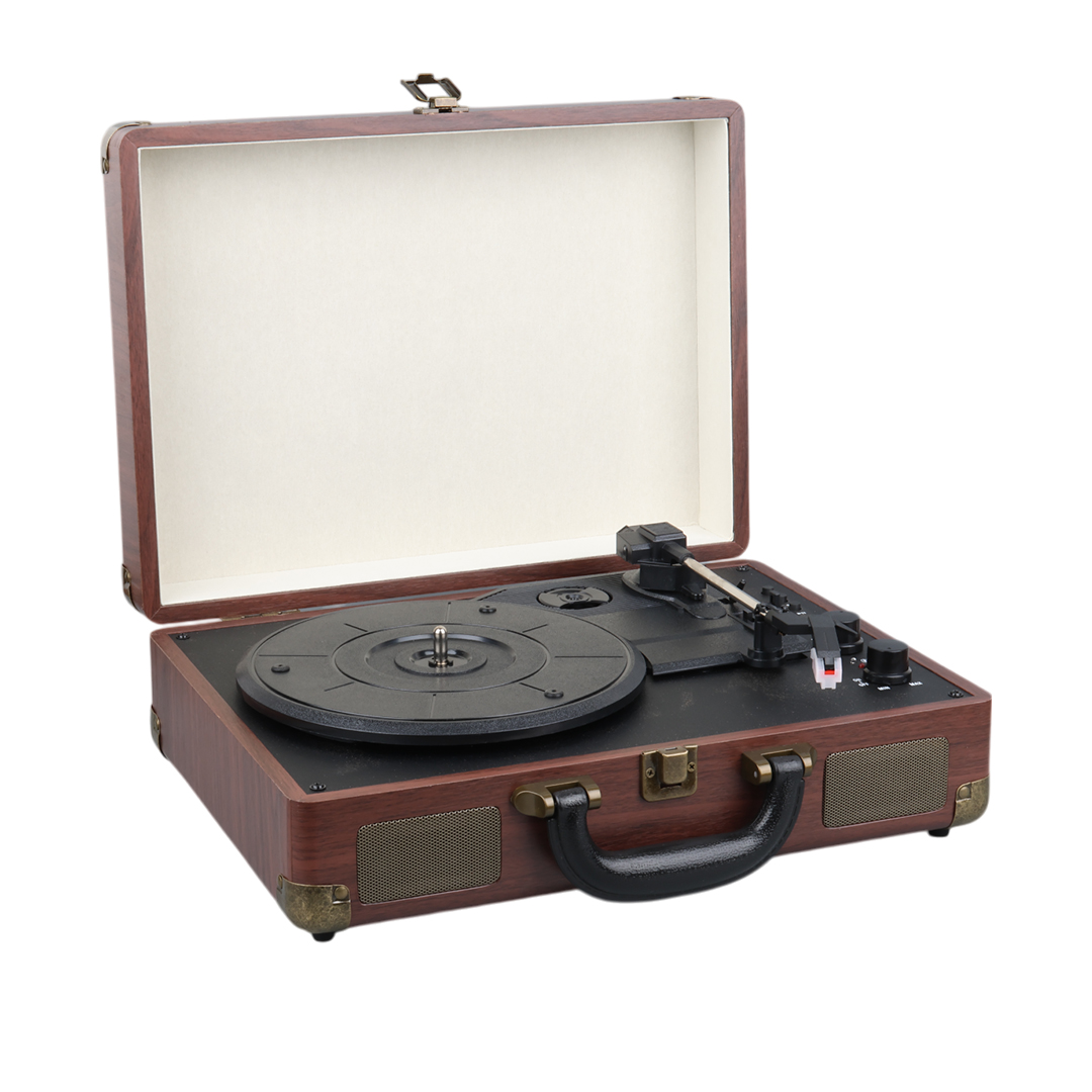 RETRO VİNTAGE ÇANTA PİKAP - RADYO - BLUETOOTH - USB MP3 ÇALAR 350X255X115MM (5271)