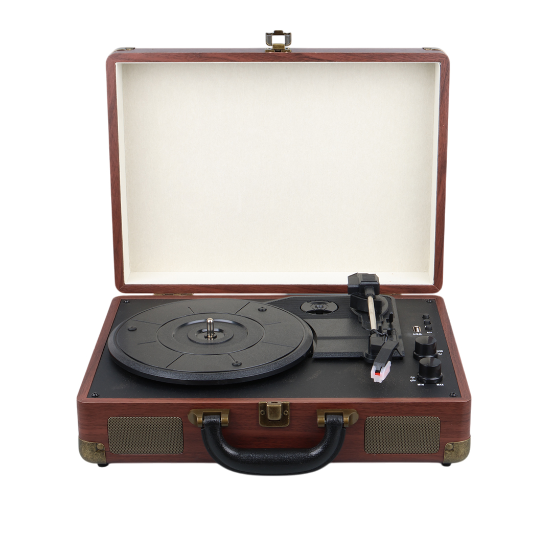 RETRO VİNTAGE ÇANTA PİKAP - RADYO - BLUETOOTH - USB MP3 ÇALAR 350X255X115MM (5271)
