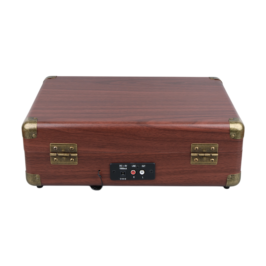 RETRO VİNTAGE ÇANTA PİKAP - RADYO - BLUETOOTH - USB MP3 ÇALAR 350X255X115MM (5271)