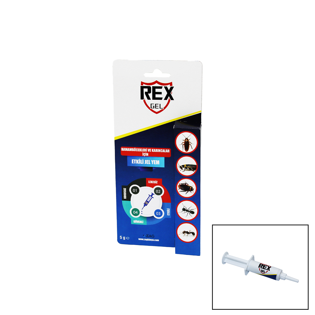 REX GEL HAMAMBÖCEĞİ VE KARINCA JELİ - ŞIRINGA5GR (5271)