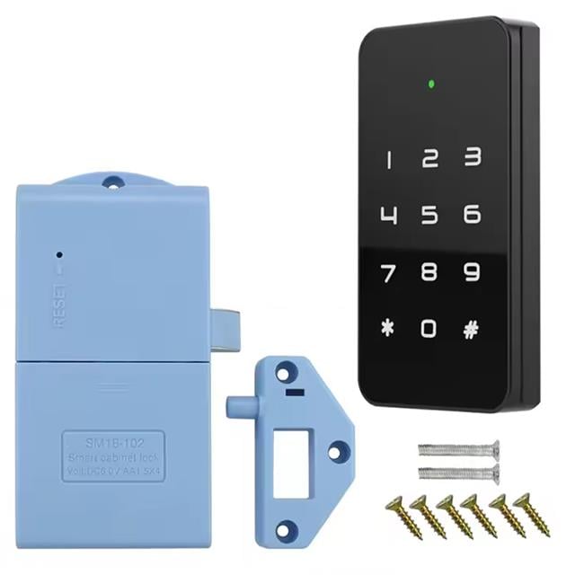 RFID Ve Tuş Panelli Dijital Elektronik Kapı Dolap Kilidi (2'li Paket) (5271) RFID Ve Tuş Panelli Dijital Elektronik Kapı Dolap Kilidi (2'li Paket) (5271)