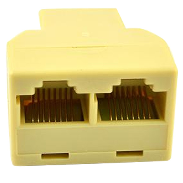 RJ 45 1 DİŞİ / 2 DİŞİ ÇEVİRİCİ 8P8C (DAĞITICI-ÇOKLAYICI) (5271)