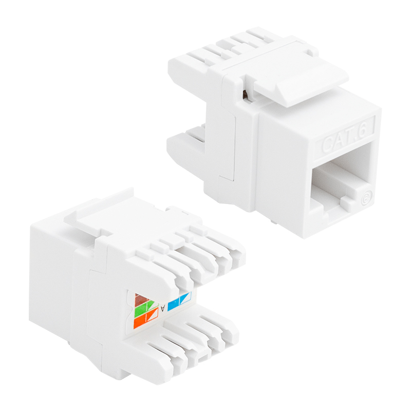 RJ 45 CAT6 ŞASE 180 DERECE (KEYSTONE JACK) (5271)
