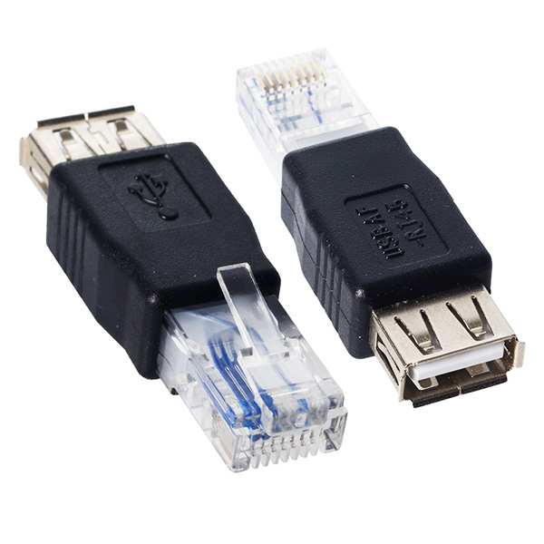 RJ 45 ERKEK USB A DİŞİ ETHERNET ÇEVİRİCİ JACK FİŞ (5271)
