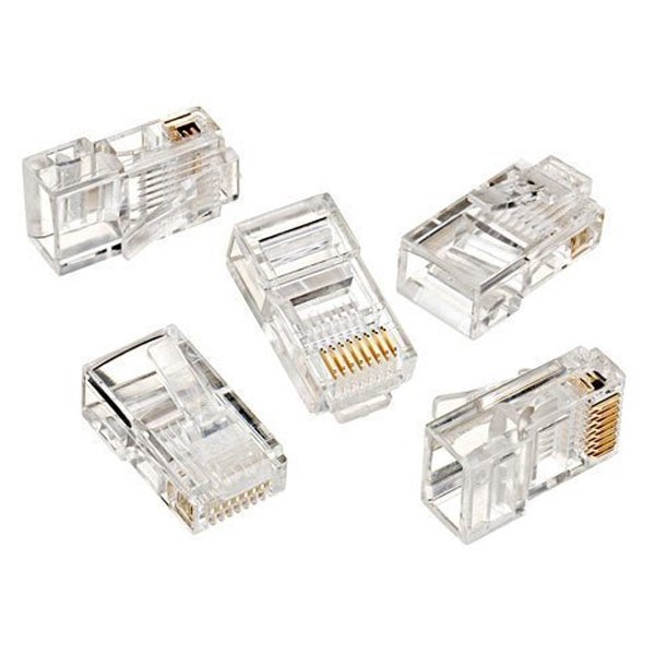 RJ45 CAT5/CAT6 UÇ 8P8C (100LÜK PAKET) POŞETLİ (5271)