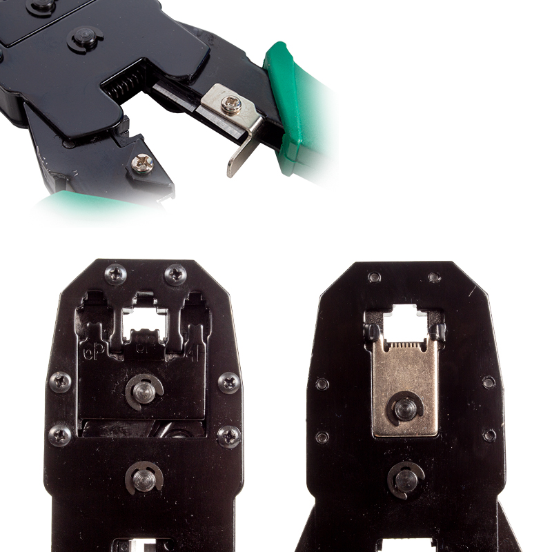 RJ45 - RJ12 - RJ11 3LÜ SOKET SIKMA PENSESİ (5271)