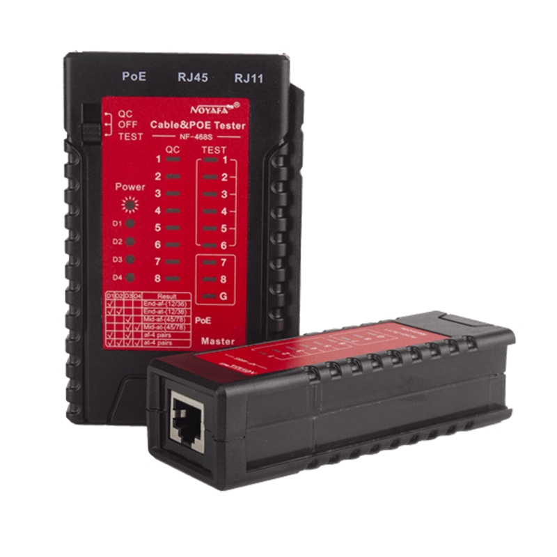 RJ45/RJ11/POE KABLO TEST CİHAZI NF-468S (5271)