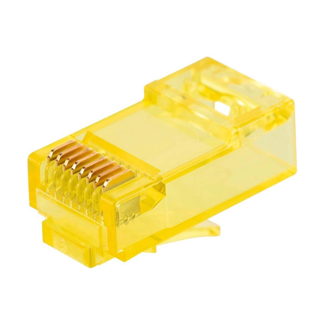 RJ45 RJ45 CAT6 8P/8C SARI SOKET (100LÜ PAKET) (5271)