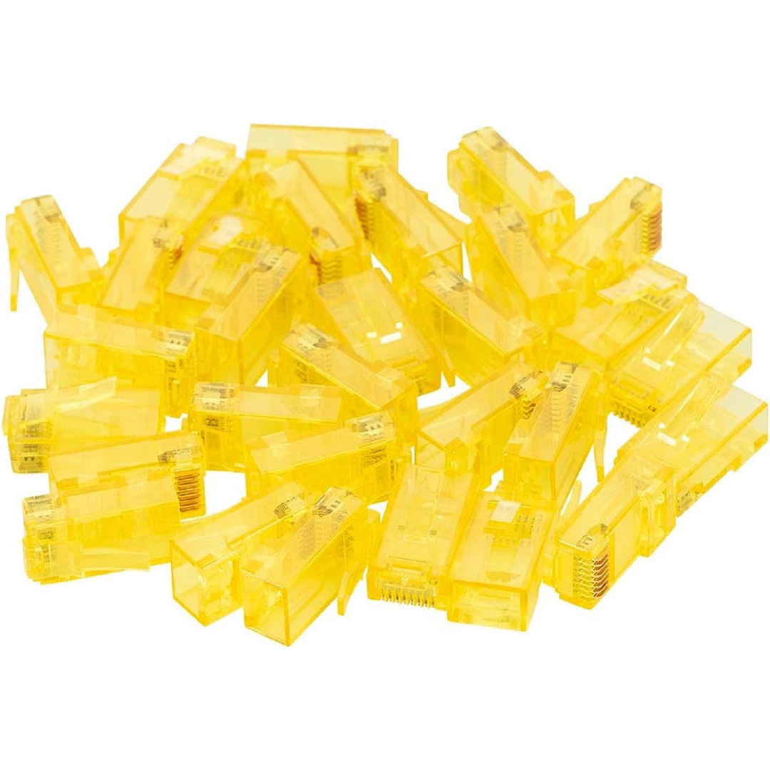 RJ45 RJ45 CAT6 8P/8C SARI SOKET (100LÜ PAKET) (5271)