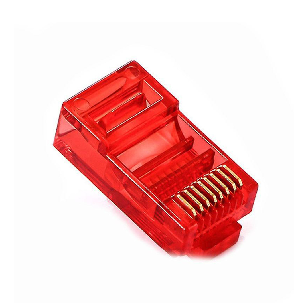 RJ45 RJ45 CAT6 8P/8C KIRMIZI SOKET (100LÜ PAKET) (5271)
