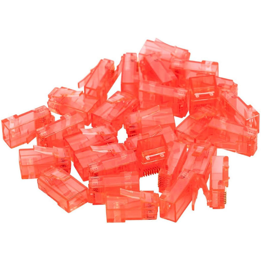 RJ45 RJ45 CAT6 8P/8C KIRMIZI SOKET (100LÜ PAKET) (5271)