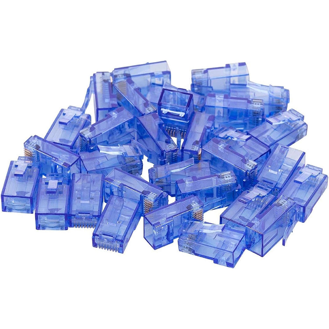 RJ45 RJ45 CAT6 8P/8C MAVİ SOKET (100LÜ PAKET) (5271)