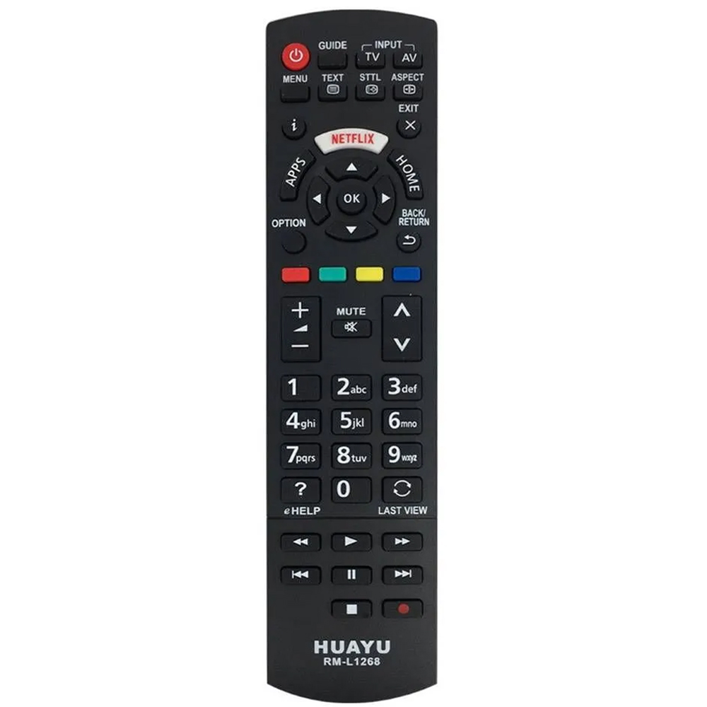 RM-L1268 PANASONIC NETFLIX LCD KUMANDA (BRISTERLİ) (5271)