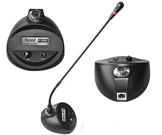 ROOF R-150D KÜRSÜ MİKROFONU DİNAMİK VOLUME KONTROL (5271) ROOF R-150D KÜRSÜ MİKROFONU DİNAMİK VOLUME KONTROL (5271)