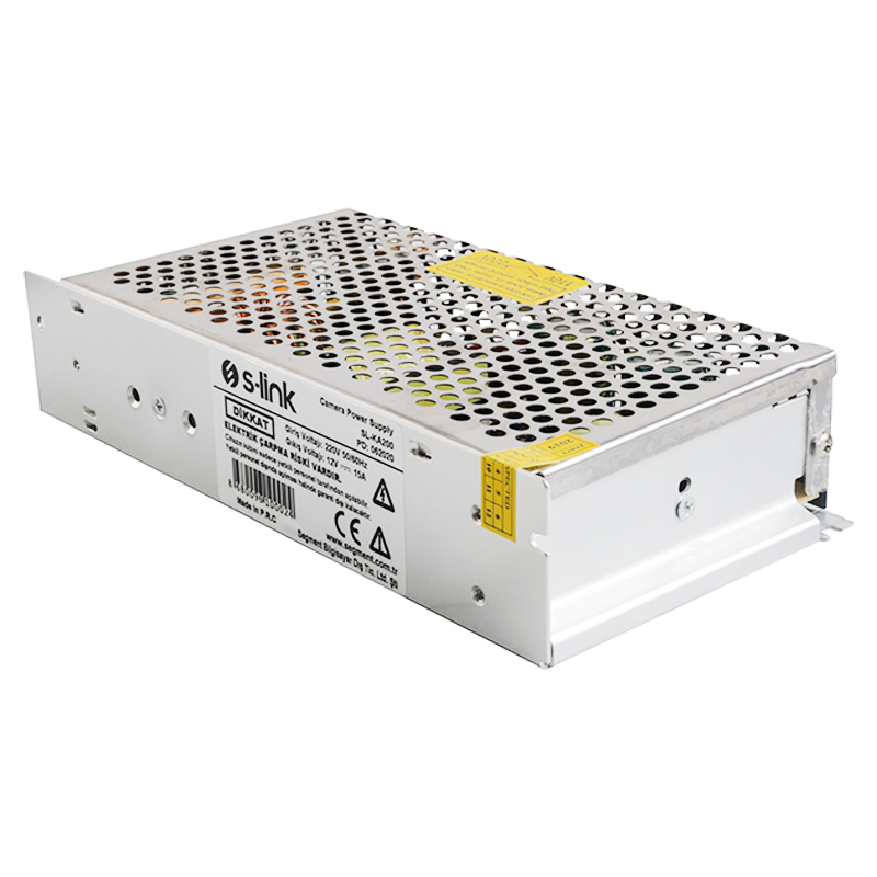 S-LINK SL-KA200 12 VOLT - 15 AMPER - 195 WATT METAL KASA ADAPTÖR (5271) S-LINK SL-KA200 12 VOLT - 15 AMPER - 195 WATT METAL KASA ADAPTÖR (5271)