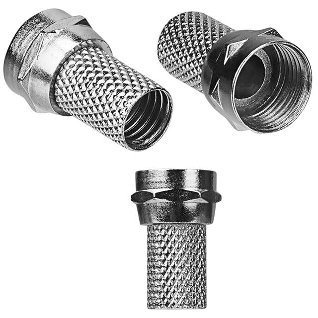 S-Link SL-F186 Geniş 18 mm * 8 RG6/U4 Erkek F Konnektör (50'li Paket) (5271) S-Link SL-F186 Geniş 18 mm * 8 RG6/U4 Erkek F Konnektör (50'li Paket) (5271)