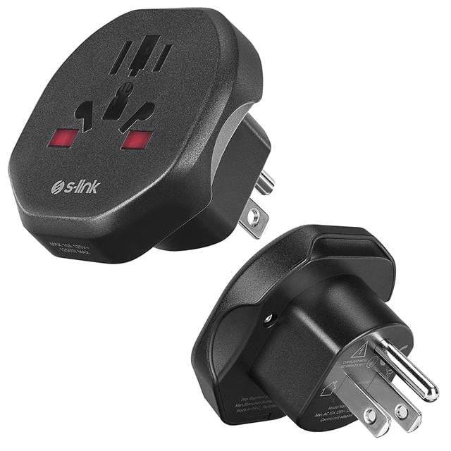 S-Link SL-WL05 Universal - Amerikan Tipine Çevirici Priz Adaptör Fiş (5271) S-Link SL-WL05 Universal - Amerikan Tipine Çevirici Priz Adaptör Fiş (5271)